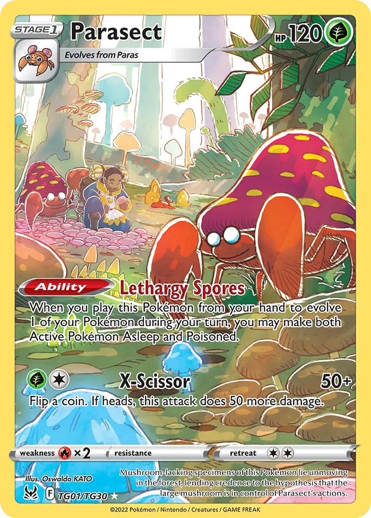 Parasect, Lost Origin Trainer Gallery TG01/30