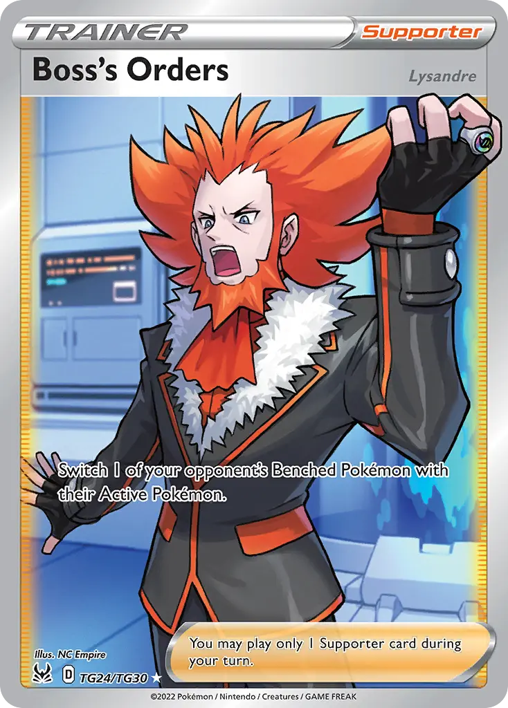 Boss's Orders, Lost Origin Trainer Gallery TG24/30