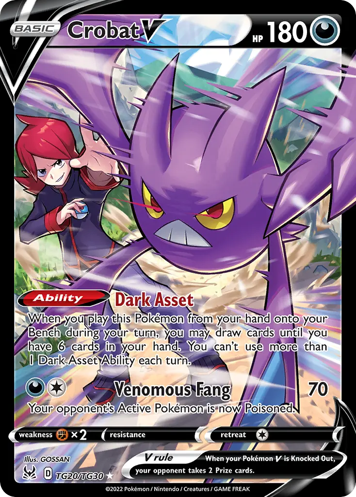 Crobat V, Lost Origin Trainer Gallery TG20/30