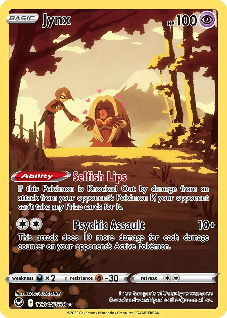 Jynx, Silver Tempest Trainer Gallery TG04/30