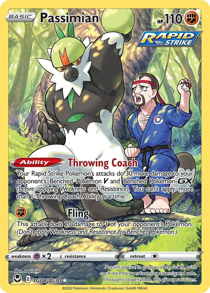 Passimian, Silver Tempest Trainer Gallery TG08/30
