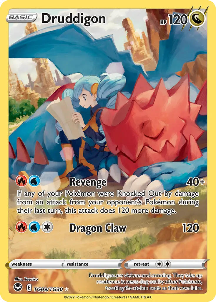 Druddigon, Silver Tempest Trainer Gallery TG09/30
