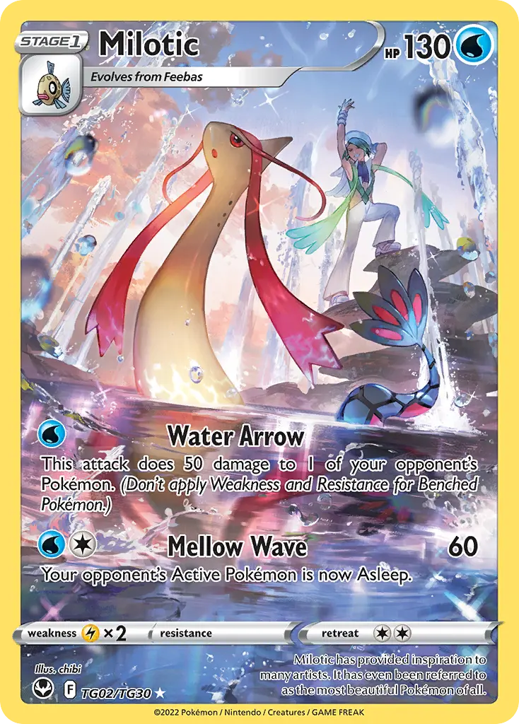 Milotic, Silver Tempest Trainer Gallery TG02/30