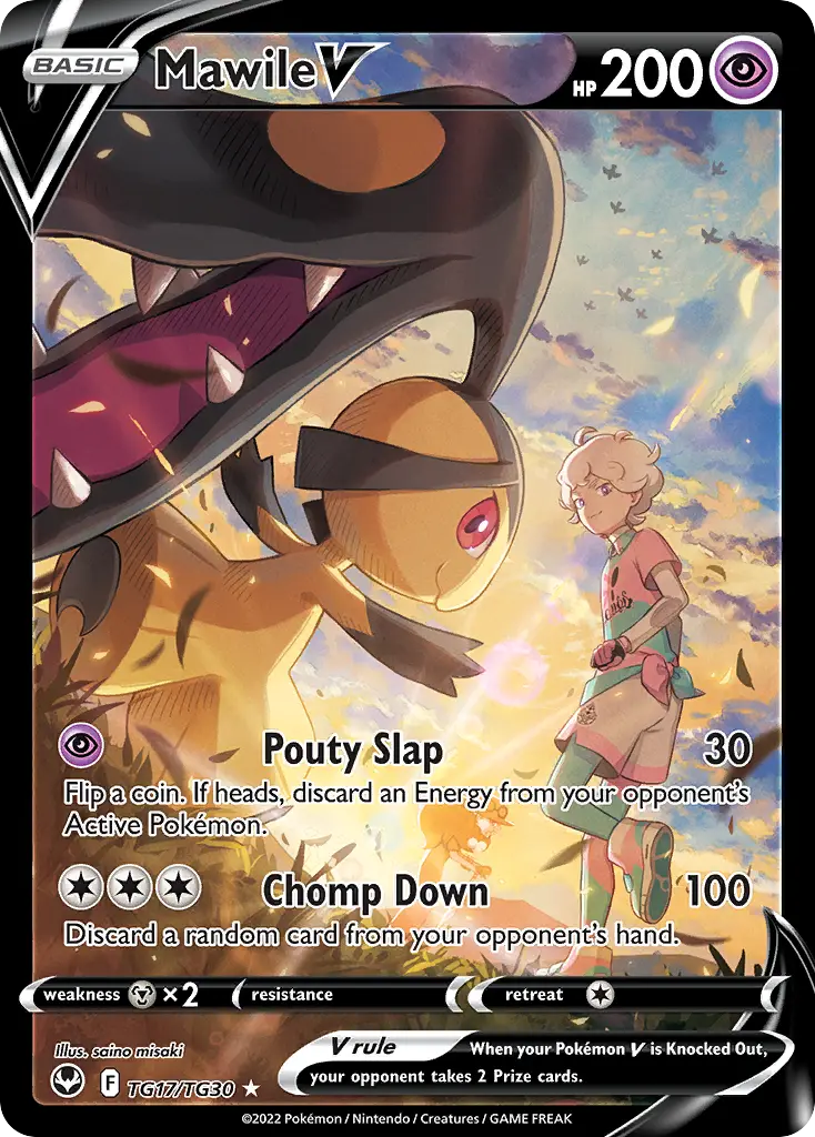Mawile V, Silver Tempest Trainer Gallery TG17/30