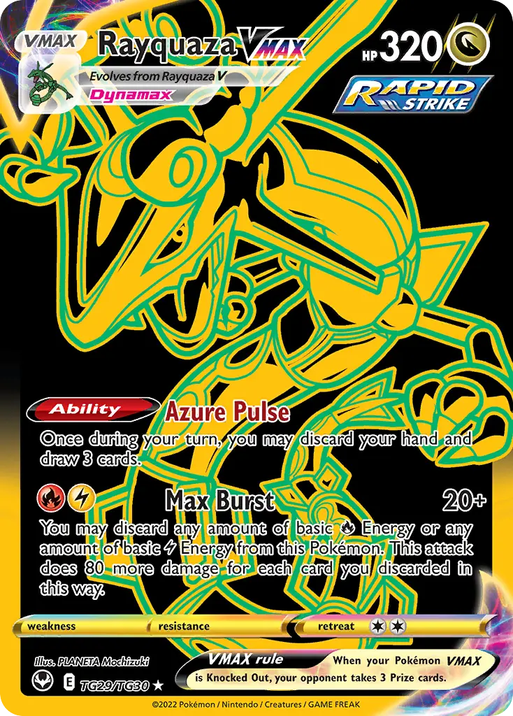 Rayquaza VMAX, Silver Tempest Trainer Gallery TG29/30