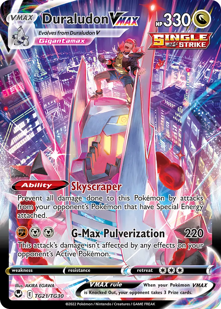 Duraludon VMAX, Silver Tempest Trainer Gallery TG21/30