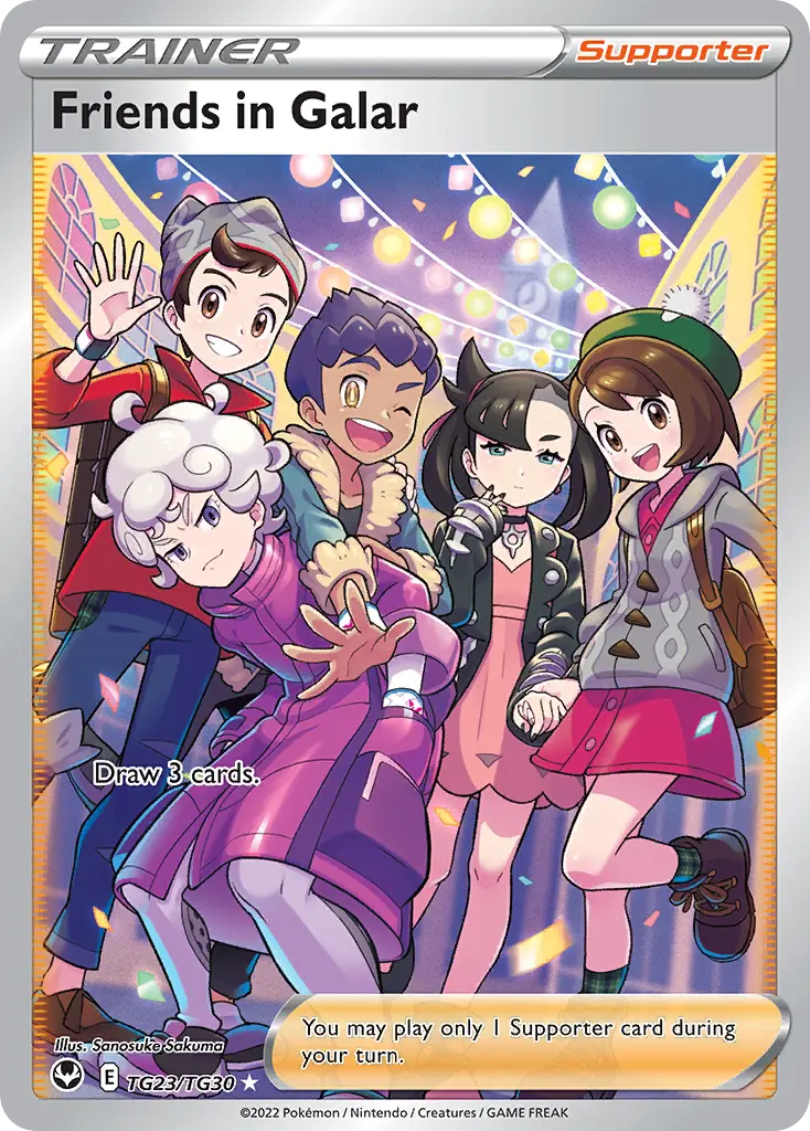 Friends in Galar, Silver Tempest Trainer Gallery TG23/30