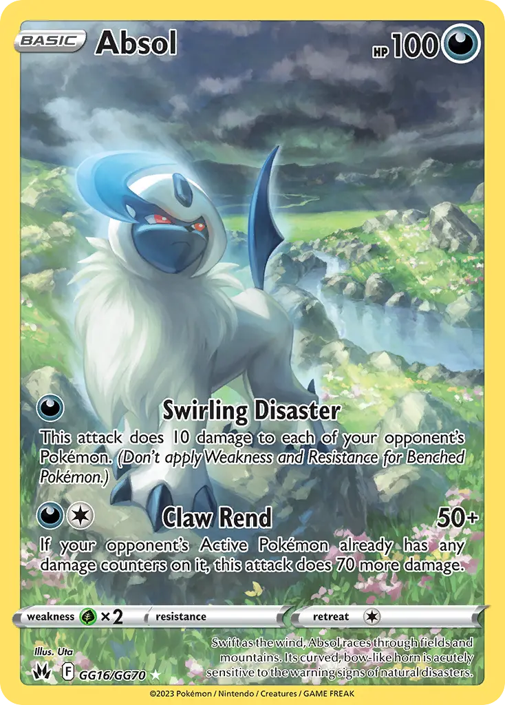 Absol, Crown Zenith Galarian Gallery GG16/70