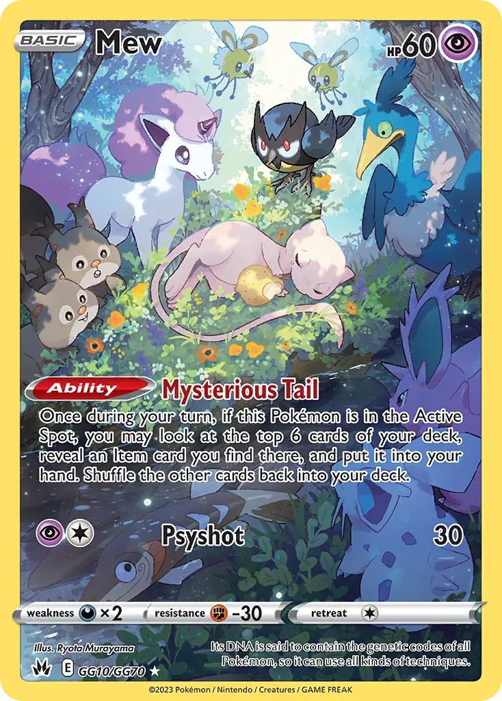 Mew, Crown Zenith Galarian Gallery GG10/70