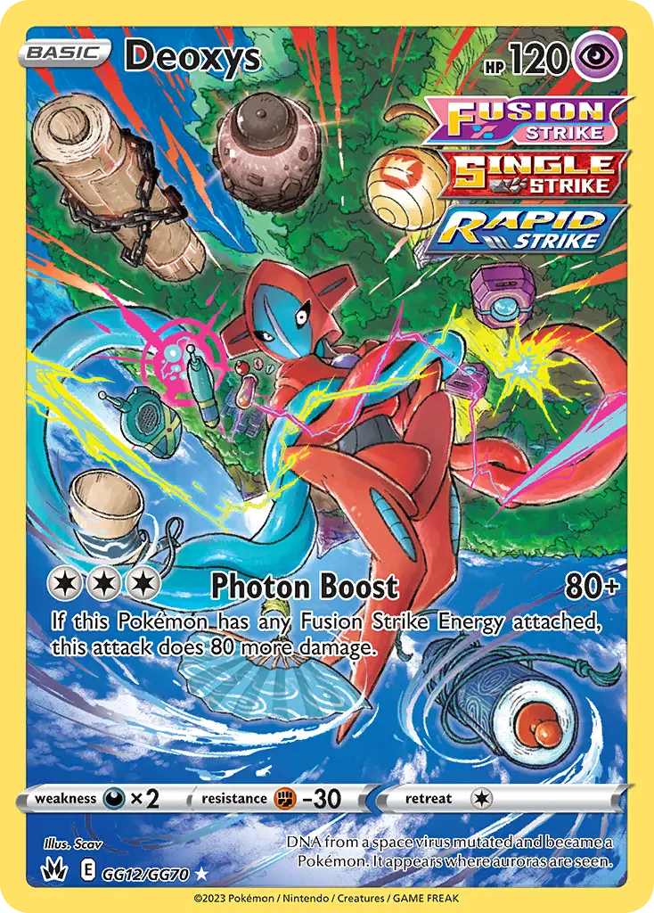 Deoxys, Crown Zenith Galarian Gallery GG12/70