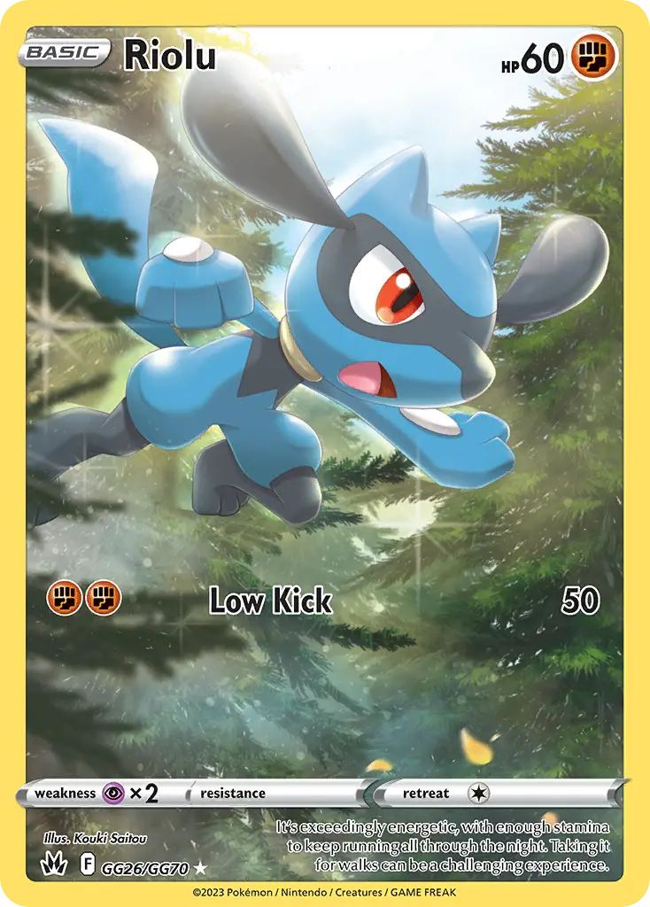 Riolu, Crown Zenith Galarian Gallery GG26/70