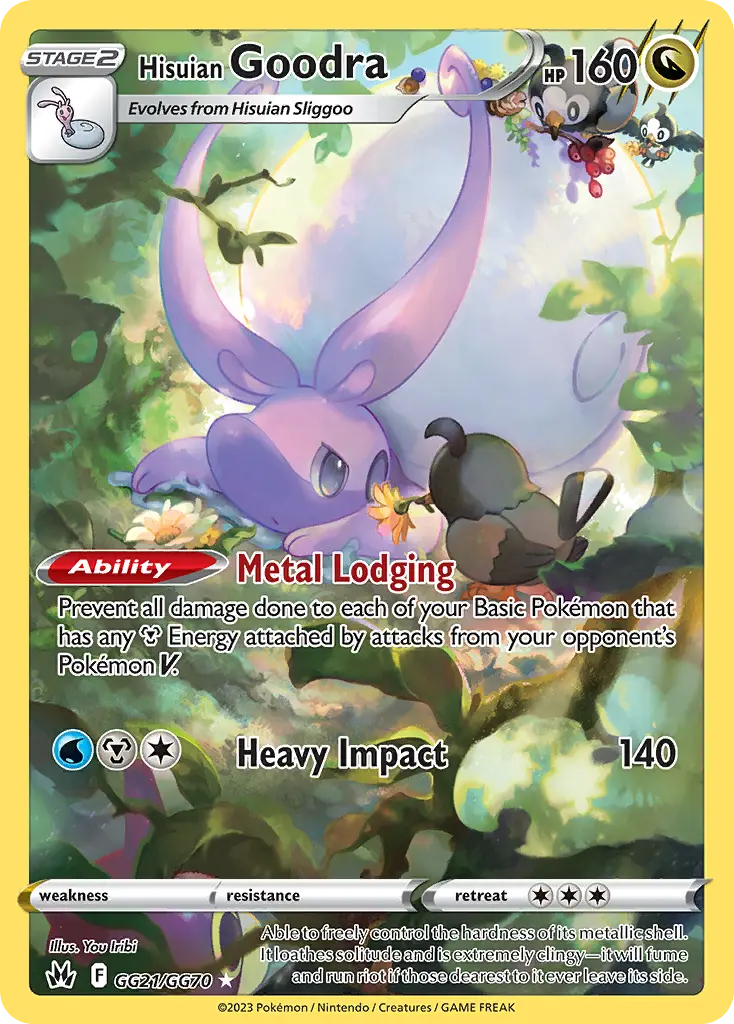 Hisuian Goodra, Crown Zenith Galarian Gallery GG21/70