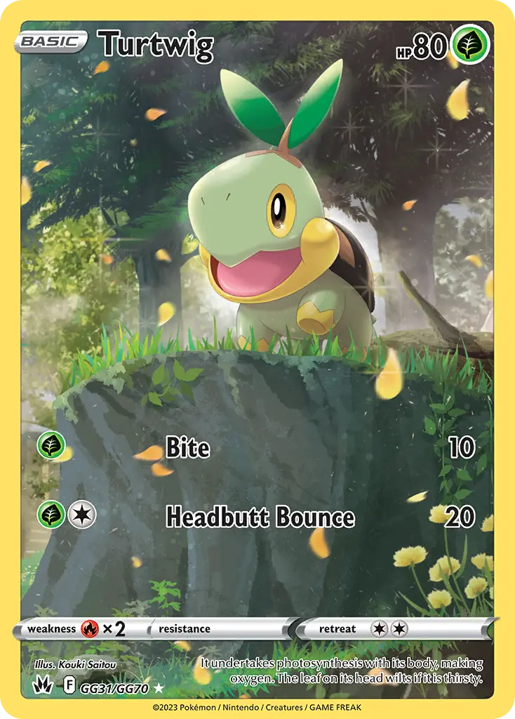 Turtwig, Crown Zenith Galarian Gallery GG31/70
