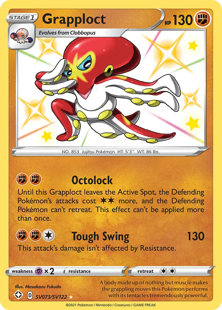 Grapploct, Shining Fates Shiny Vault SV073/122