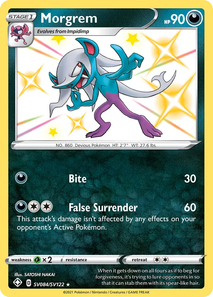 Morgrem, Shining Fates Shiny Vault SV084/122