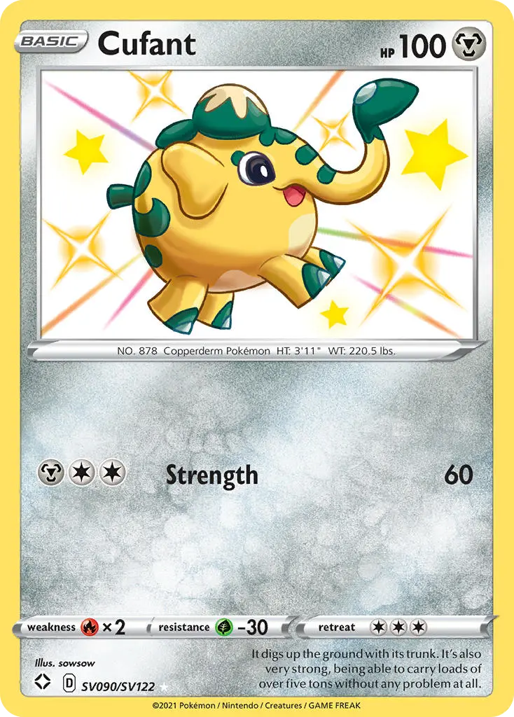 Cufant, Shining Fates Shiny Vault SV090/122