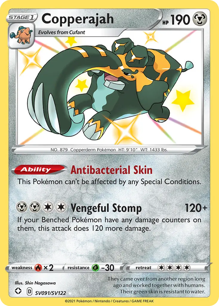 Copperajah, Shining Fates Shiny Vault SV091/122