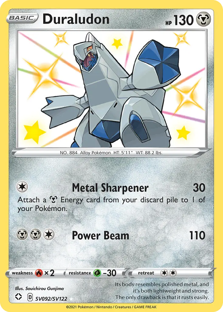 Duraludon, Shining Fates Shiny Vault SV092/122