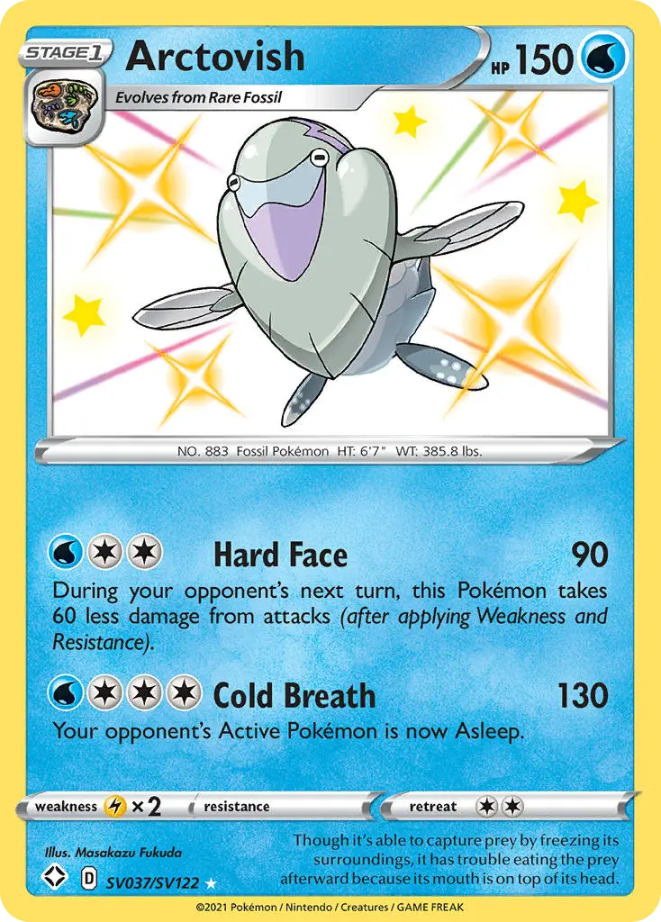 Arctovish, Shining Fates Shiny Vault SV037/122