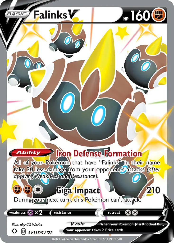 Falinks V, Shining Fates Shiny Vault SV115/122
