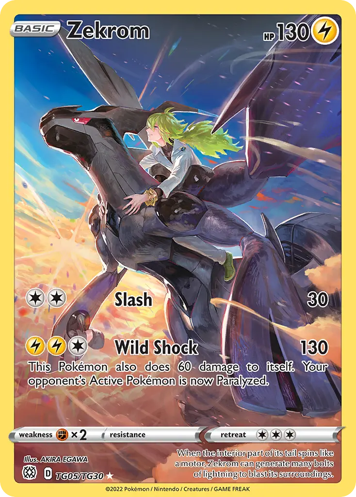 Zekrom, Brilliant Stars Trainer Gallery TG05/30