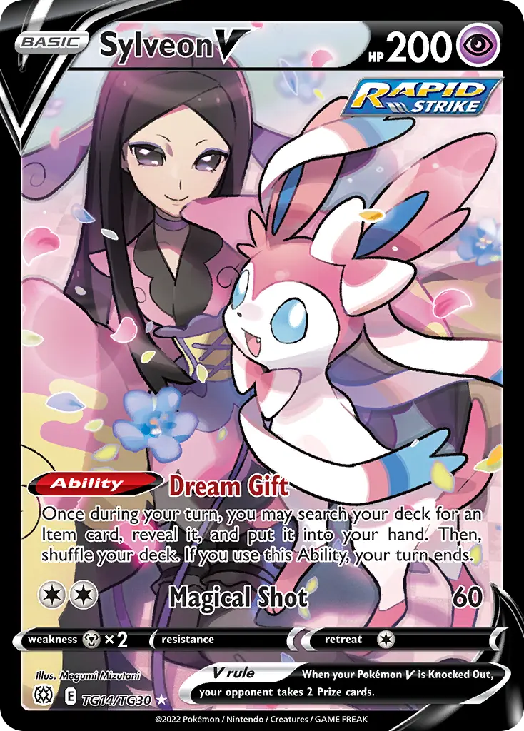 Sylveon V, Brilliant Stars Trainer Gallery TG14/30