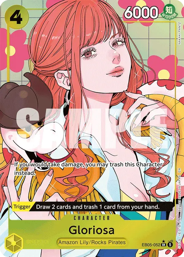 Gloriosa (Alt Art), Extra Booster: One Piece Heroines Edition Vol. 2 EB05-052