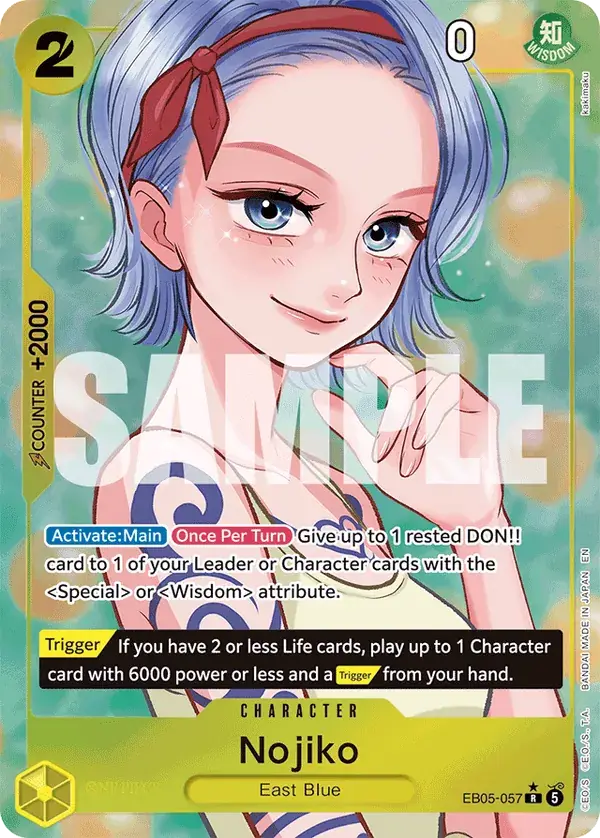 Nojiko (Alt Art), Extra Booster: One Piece Heroines Edition Vol. 2 EB05-057