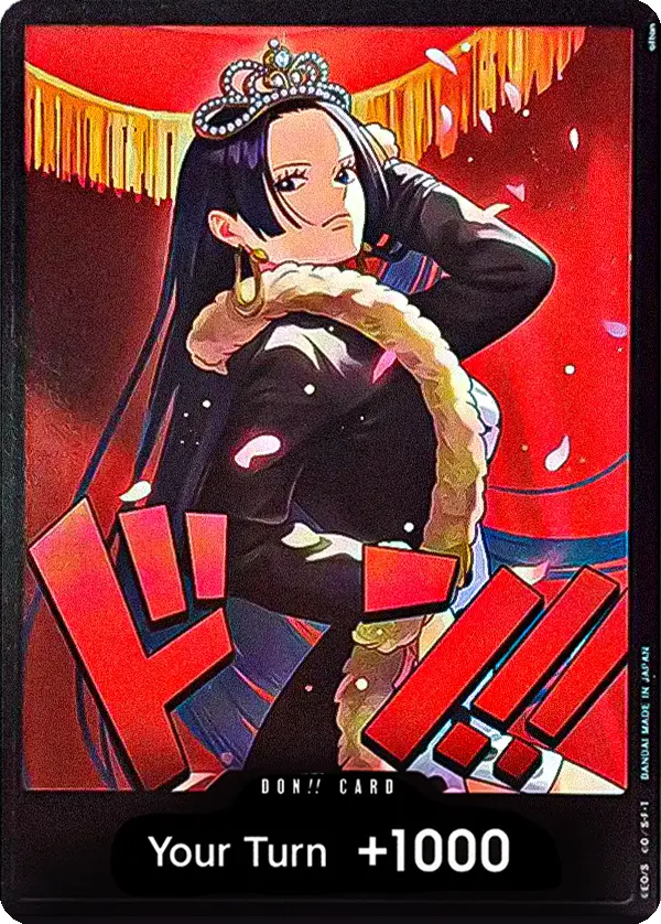 DON!! Card (Boa Hancock), Extra Booster: One Piece Heroines Edition DON!!