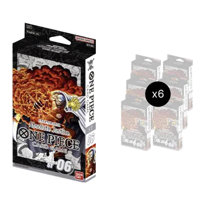 Starter Deck 6: Absolute Justice Display