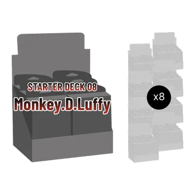 Starter Deck 8: Monkey.D.Luffy Display Case