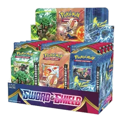 Sword & Shield Theme Deck Display