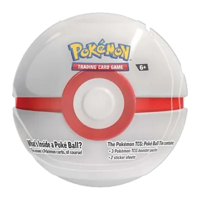 Pokemon - Poke Ball Tin - Premier Ball (Q4 2024)