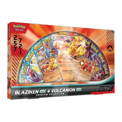 Blaziken ex & Volcanion ex Premium Collection